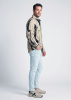 Discover colorful button up shirts for men LEBENSADER OLIV - 100% cotton