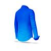 GRADIENT AZURE - schwarze Bluse mit weißer Struktur - GERMENS