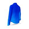 GRADIENT AZURE - schwarze Bluse mit weißer Struktur - GERMENS