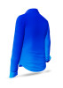 GRADIENT AZURE - blaue Bluse für Damen von GERMENS artfashion XXL
