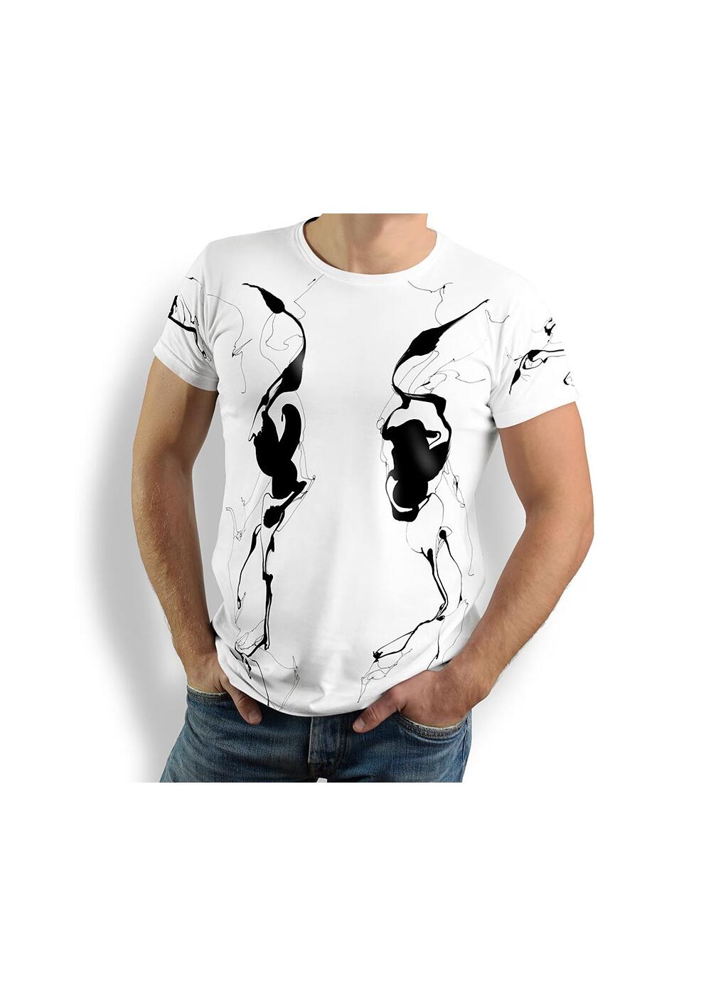 SCHATTENWESEN - Rundhals Herren T-Shirt - 100 % Baumwolle...