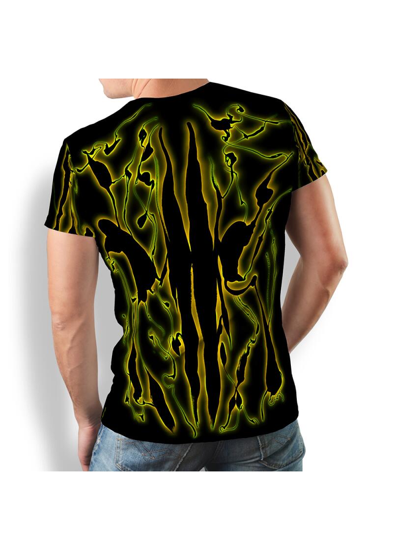 TERRA GREEN - Rundhals Herren T-Shirt - 100 % Baumwolle -...