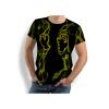 extravagantes schwarzes T Shirt Herren TERRA GREEN von GERMENS artfashion aus 100 % Baumwolle