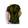 extravagantes schwarzes T Shirt Herren TERRA GREEN von GERMENS artfashion aus 100 % Baumwolle