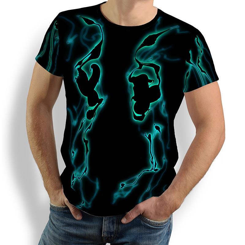ausgefallene T-Shirts für Männer - KALLAINOS - 100 % Baumwolle - GERMENS artfashion - Größen S bis 5XL