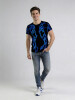 Unique T-shirts for men - BLUEZONE - 100% cotton - GERMENS artfashion - Sizes S to 5XL