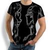 DARKLIGHT - Herren TShirt Rundhals - 100 % Baumwolle - GERMENS