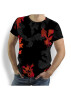T Shirt Herren - EMBER BLACK - 100 % Baumwolle - GERMENS artfashion - Größe L