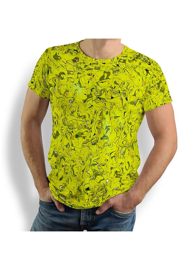 GRAVUR LEMON - Herren TShirt Rundhals - 100 % Baumwolle - GERMENS