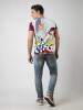 Unique T-shirts for men - ZIRKUSLEBEN - 100% cotton - GERMENS artfashion - Sizes S to 5XL