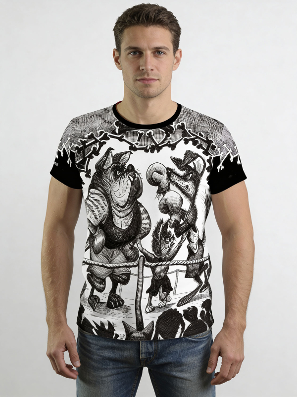 T Shirt Herren DOGFIGHT von GERMENS