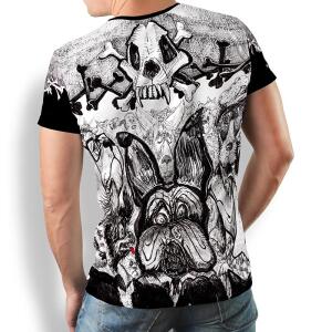 DOGFIGHT - Herren TShirt Rundhals - 100 % Baumwolle -...