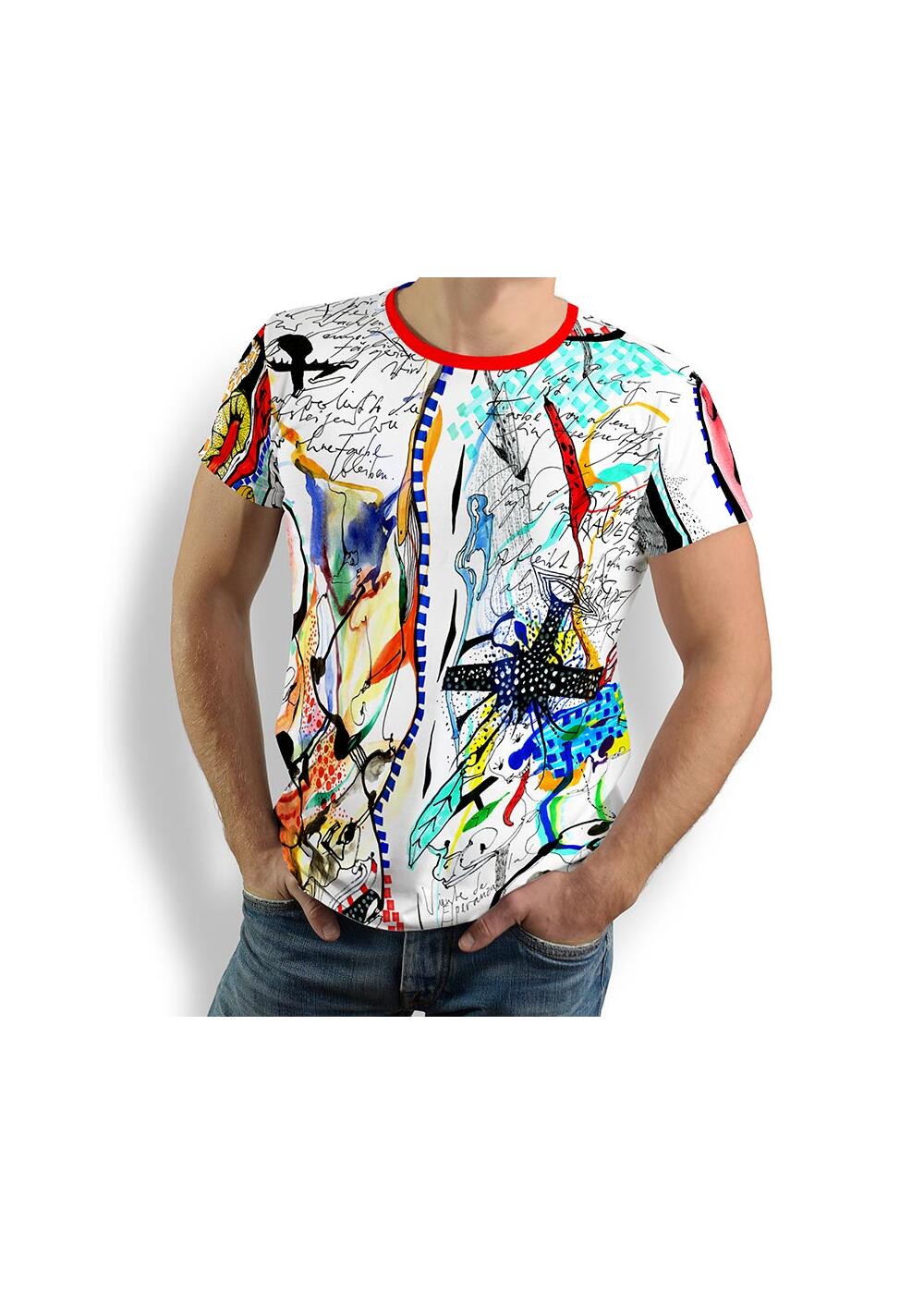 PARADIES - Herren TShirt Rundhals - 100 % Baumwolle -...