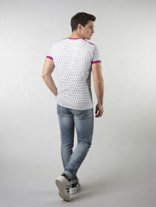 Unique T-shirts for men - TAK TAK PUNCH - 100% cotton -...