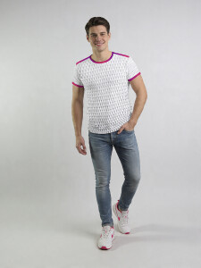 Unique T-shirts for men - TAK TAK PUNCH - 100% cotton -...