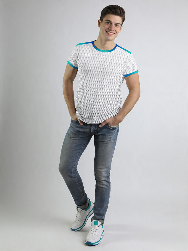 Unique T-shirts for men - TAK TAK SKY - 100% cotton - GERMENS artfashion - Sizes S to 5XL