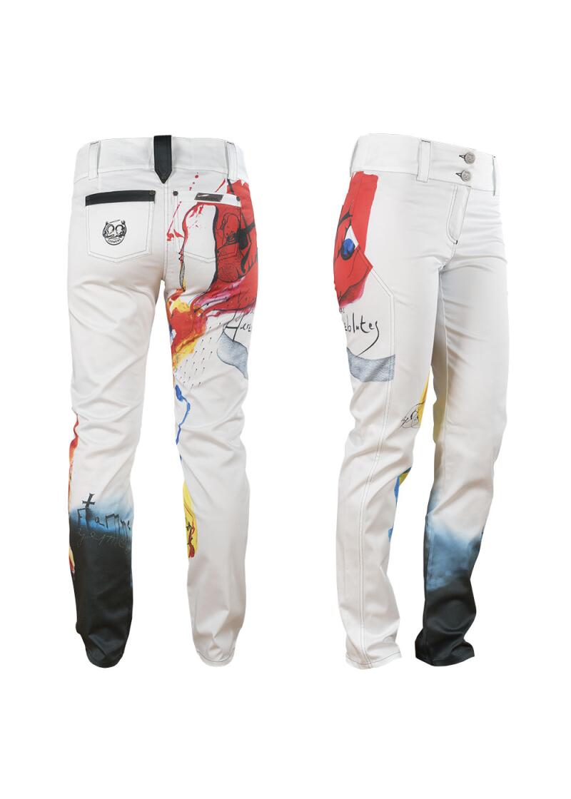 HERZBLUT - Farbige Damenhose - GERMENS