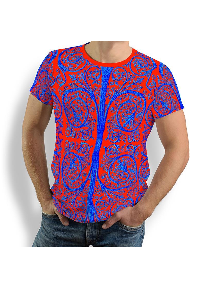 T Shirt Herren PORTE PARIS NOTRE DAME RED von GERMENS