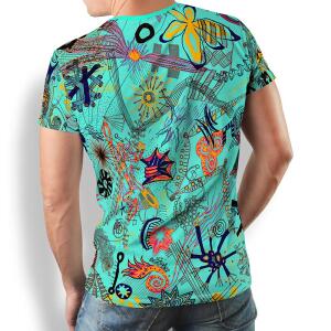 MAMBO BEACH - Herren TShirt Rundhals - 100 % Baumwolle -...