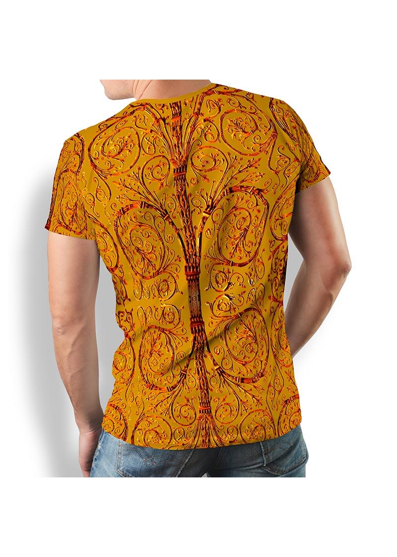 PORTE PARIS NOTRE DAME JAUNE - Herren TShirt Rundhals -...