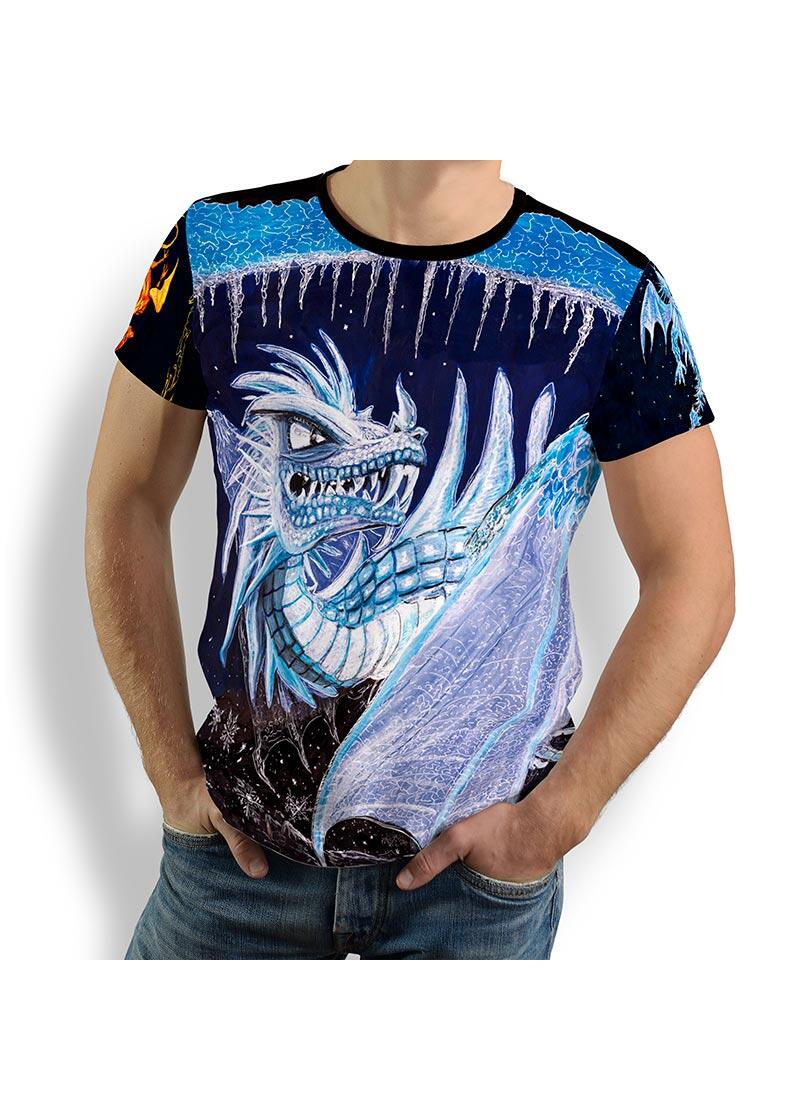 FROST & GLOW - Herren TShirt Rundhals - 100 % Baumwolle - GERMENS