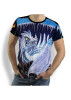 Unique T-shirts for men - FROST & GLOW - 100% cotton - GERMENS artfashion - Sizes S to 5XL