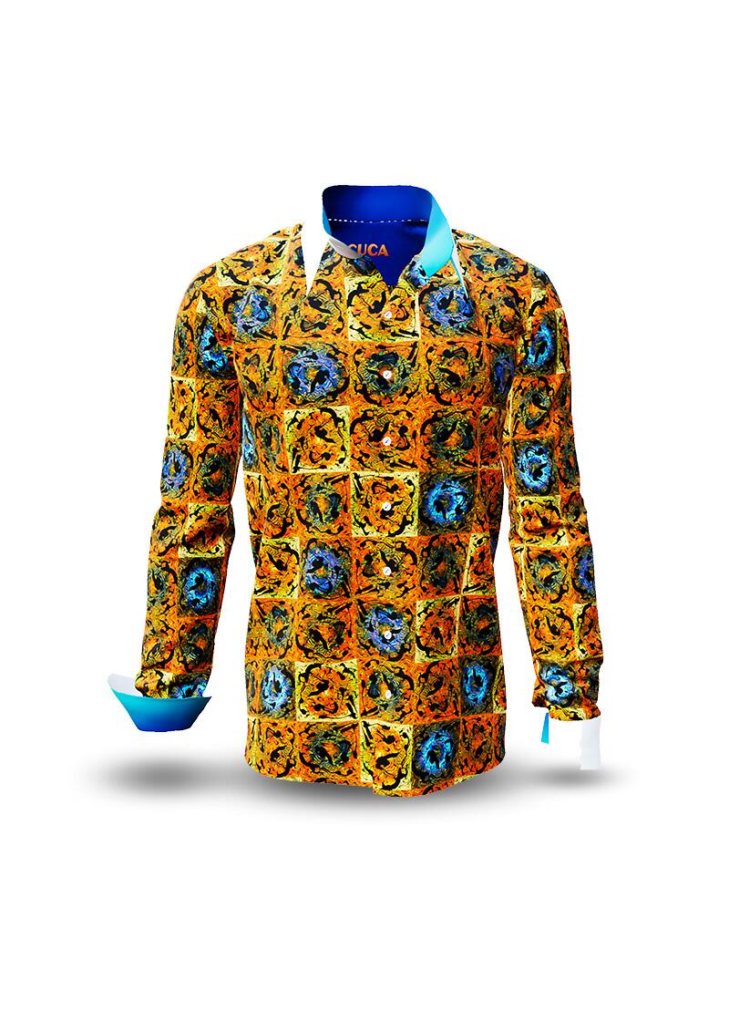 Entdecke bunte Hemden Herren MOOS - 100 % Baumwolle