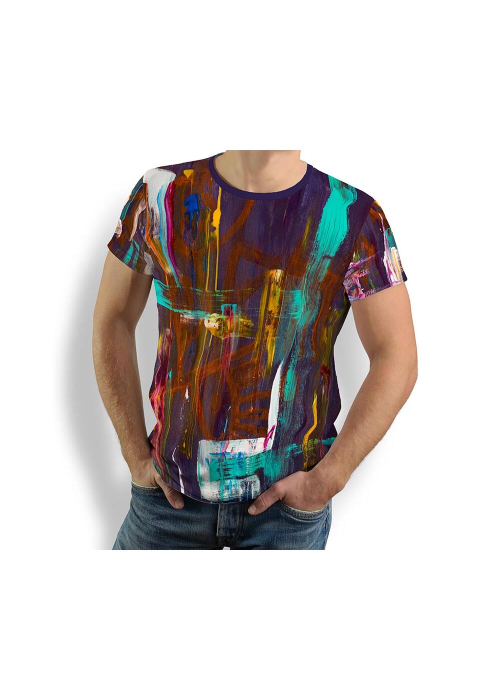 NIGHTLOVE - Herren TShirt Rundhals - 100 % Baumwolle -...