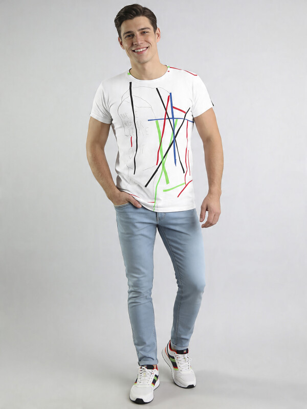 Unique T-shirts for men - TAPE IT OR LEAVE IT - 100% cotton - GERMENS artfashion - Sizes S to 5XL