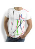 Unique T-shirts for men - TAPE IT OR LEAVE IT - 100% cotton - GERMENS artfashion - Sizes S to 5XL