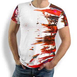 INTERFERENCE - Herren TShirt Rundhals - 100 % Baumwolle -...