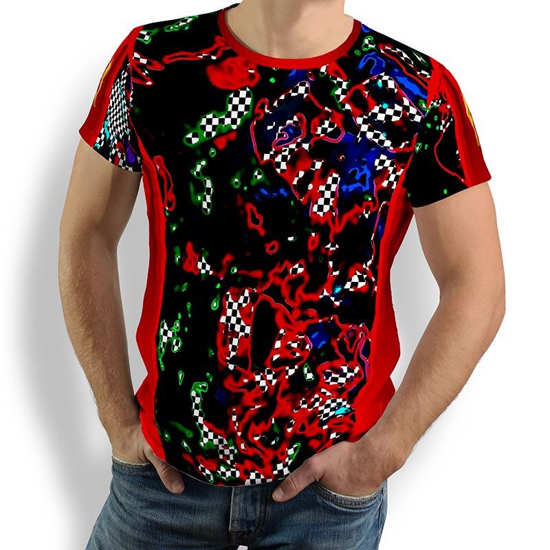 ausgefallene T-Shirts für Männer - FINISH - 100 % Baumwolle - GERMENS artfashion - Größen S bis 5XL