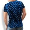 HEXAGON KOBALT - Herren TShirt Rundhals - 100 % Baumwolle - GERMENS