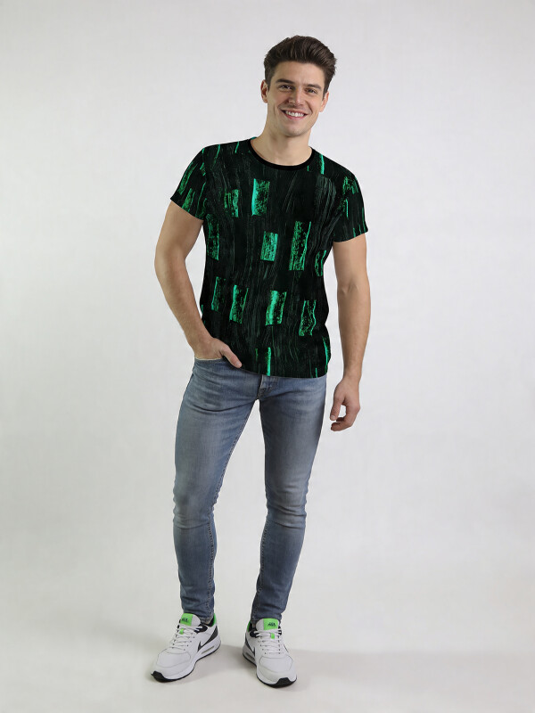 Unique T-shirts for men - SANFTMUT - 100% cotton - GERMENS artfashion - Sizes S to 5XL