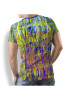 Unique T-shirts for men - FLUORO - 100% cotton - GERMENS artfashion - Sizes S to 5XL