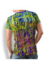 Unique T-shirts for men - FLUORO - 100% cotton - GERMENS artfashion - Sizes S to 5XL