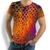 HEXAGON WISMUT - Herren TShirt Rundhals - 100 % Baumwolle - GERMENS