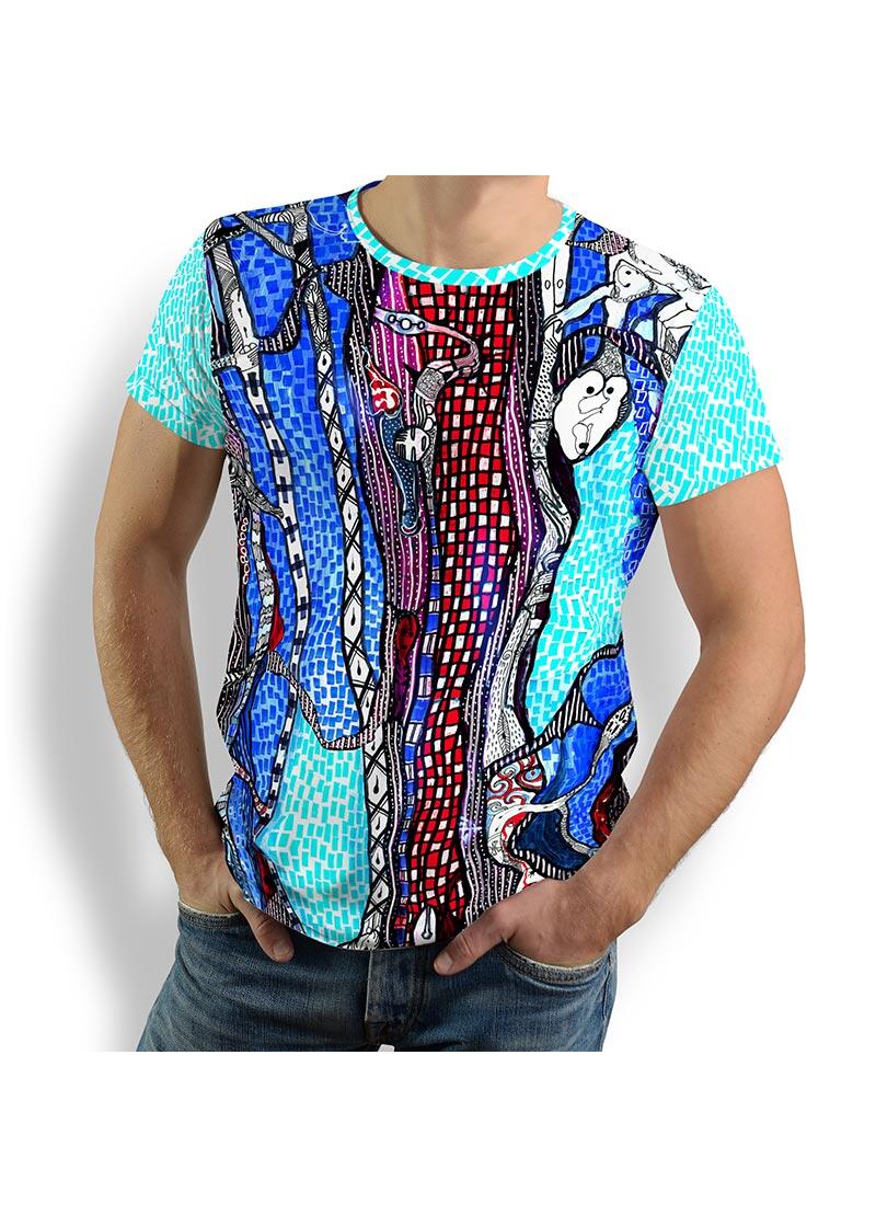 T Shirt Herren JIMIMBI BLUES von GERMENS