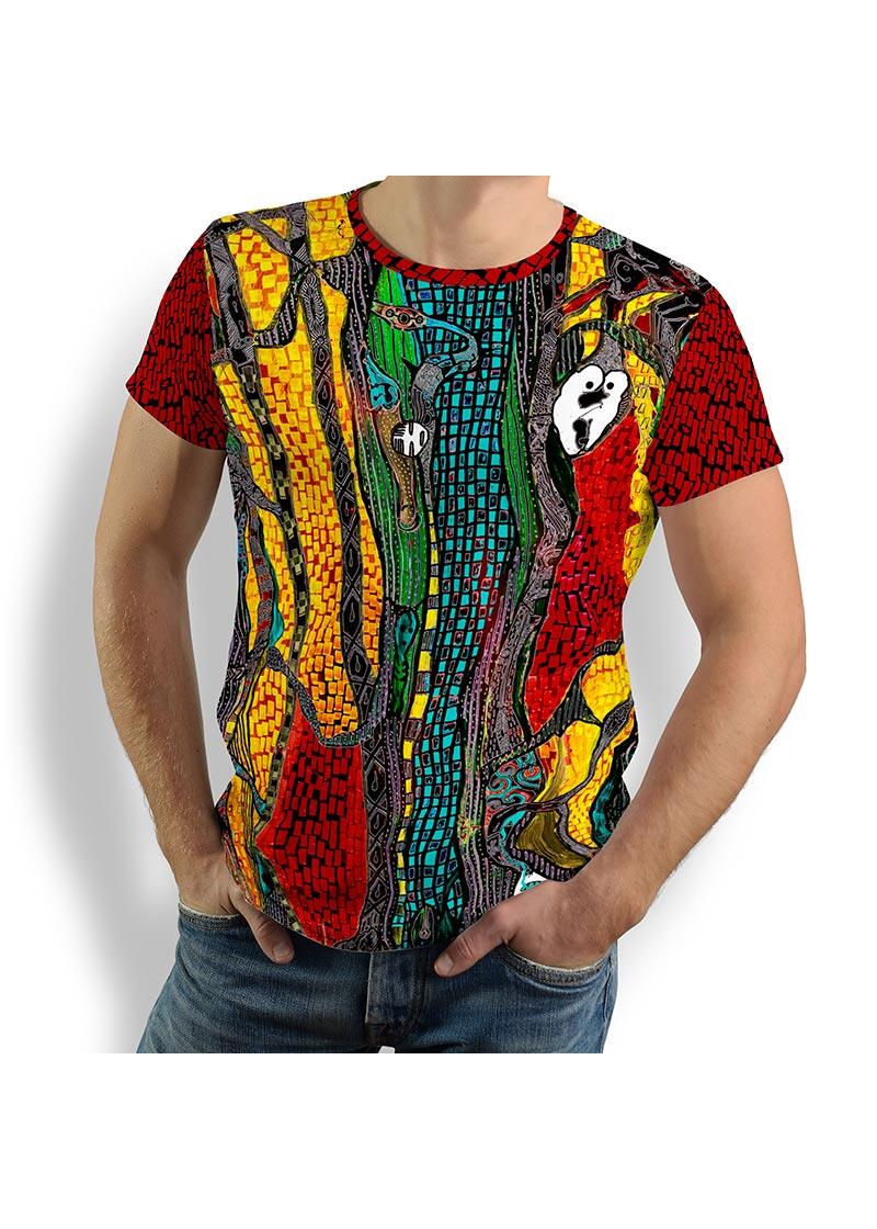 JIMIMBI SOUL - Herren TShirt Rundhals - 100 % Baumwolle - GERMENS