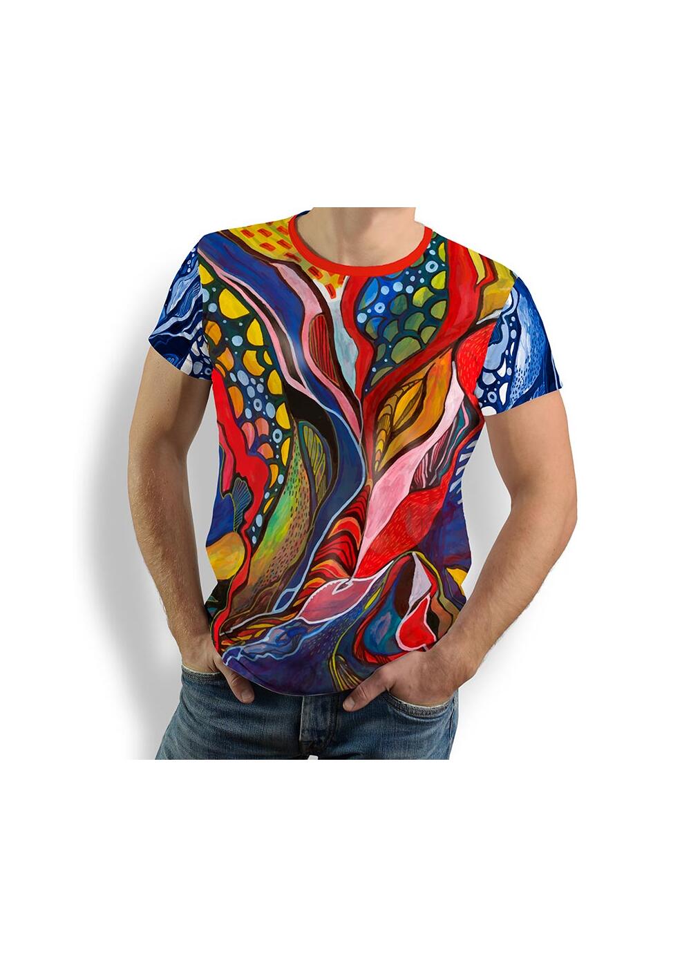 MYSTERIAL - Herren TShirt Rundhals - 100 % Baumwolle -...