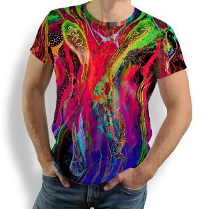 GALACTICO - Herren TShirt Rundhals - 100 % Baumwolle -...