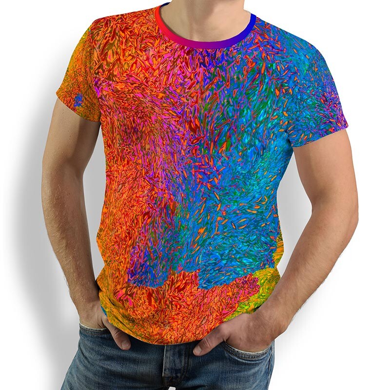 ausgefallene T-Shirts für Männer - FRAXI HEBBILEX - 100 % Baumwolle - GERMENS artfashion - Größen S bis 5XL