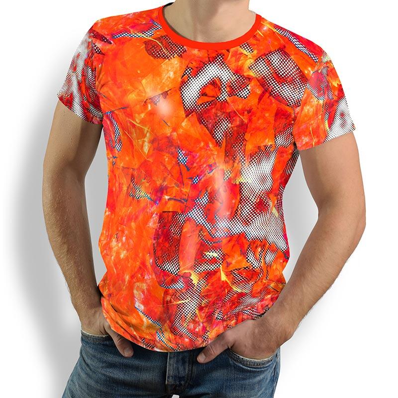 Unique T-shirts for men - IGNIS AERI - 100% cotton - GERMENS artfashion - Sizes S to 5XL