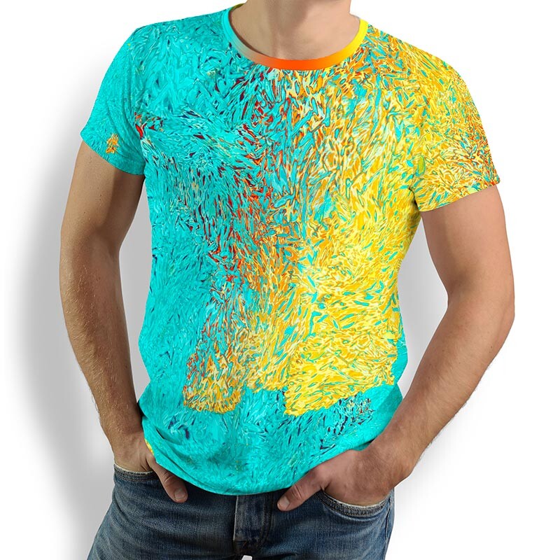 ausgefallene T-Shirts für Männer - FRAXI BERMULO - 100 % Baumwolle - GERMENS artfashion - Größen S bis 5XL