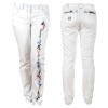 White Womens Trousers PINITIKI by Germens