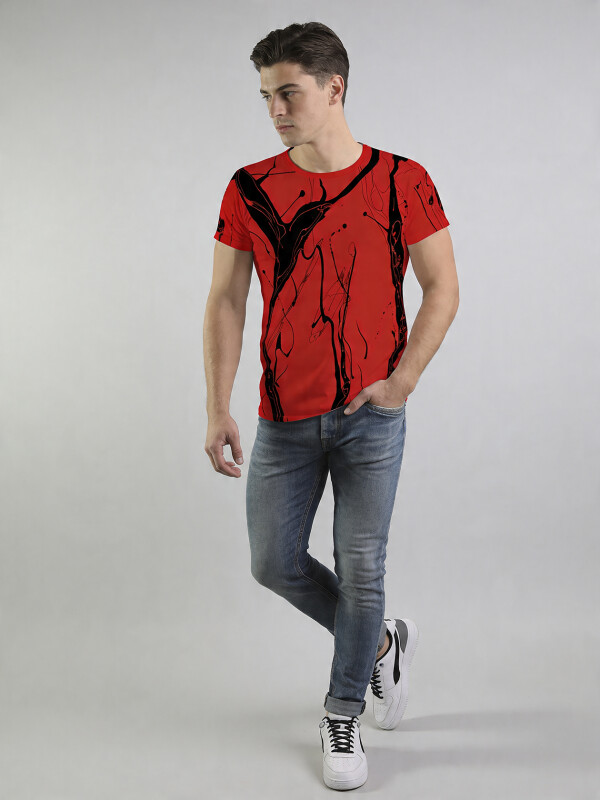 Unique T-shirts for men - LEBENSADER CHILI - 100% cotton - GERMENS artfashion - Sizes S to 5XL