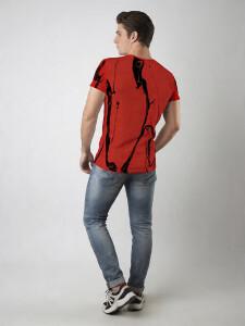 Unique T-shirts for men - LEBENSADER CHILI - 100% cotton...