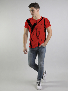 ausgefallene T-Shirts für Männer - LEBENSADER CHILI - 100 % Baumwolle - GERMENS artfashion - Größen S bis 5XL