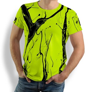Unique T-shirts for men - LEBENSADER APFEL - 100% cotton...