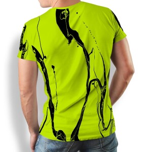 Unique T-shirts for men - LEBENSADER APFEL - 100% cotton...